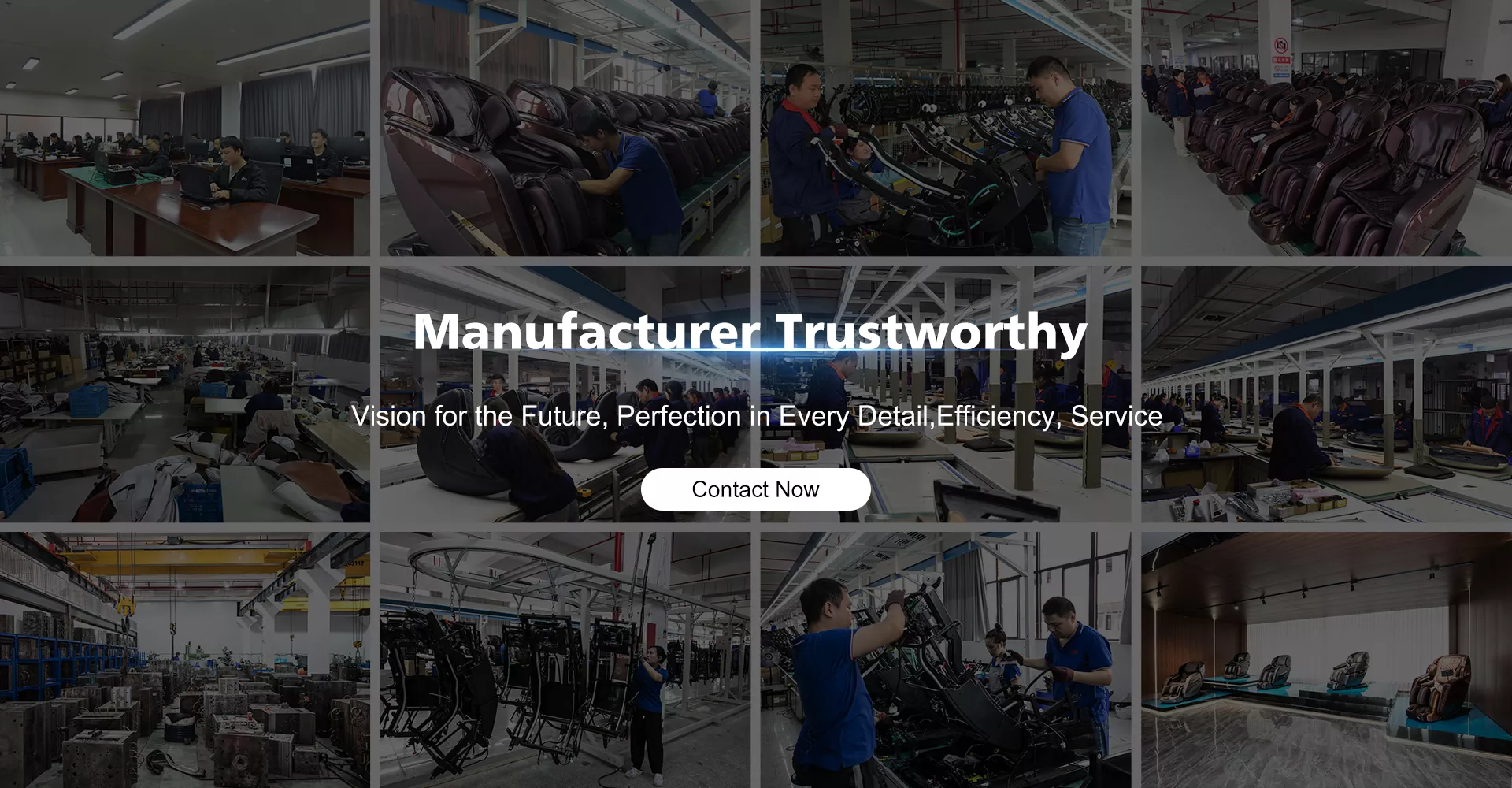 Pengeluar Kerusi Urut Dual Mech Dipercayai China