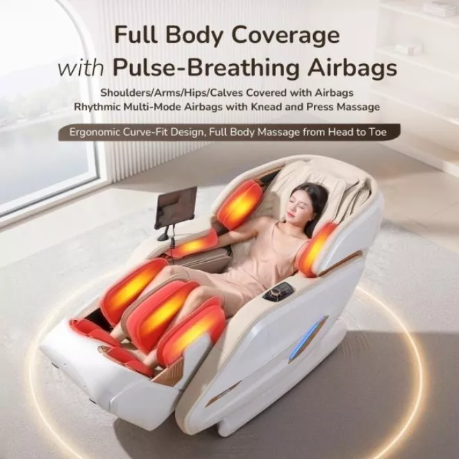 Flexible SL Track 4D Massage Chair